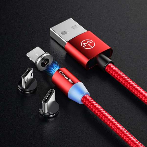 Free Shipping 3 in 1 Magnetic Data Cable Data Detachable Charger Usb Charging Cable With Fast Chargeing for iPhone/Android/TypeC